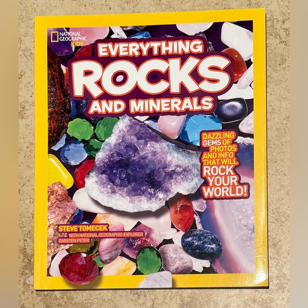 Everything Rocks and Minerals Softcover Book